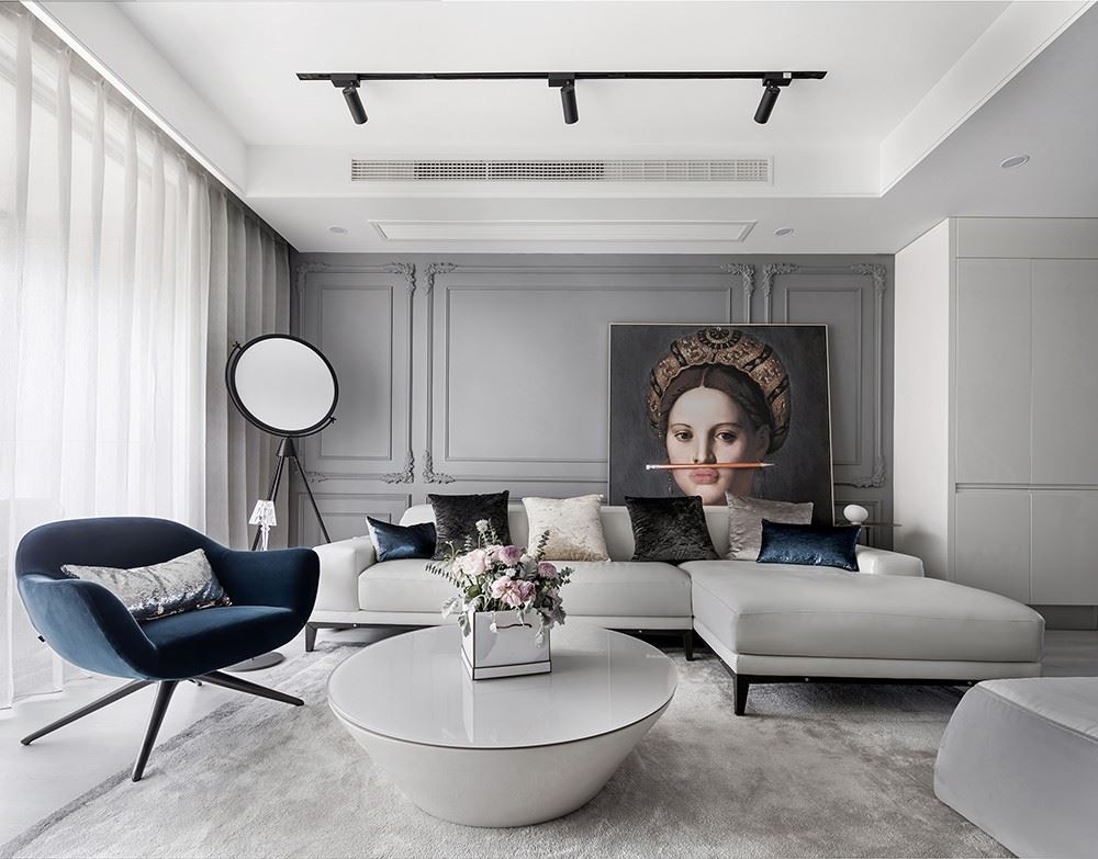 廣州市華遠(yuǎn)云和墅輕奢風(fēng)格三居室裝修案例