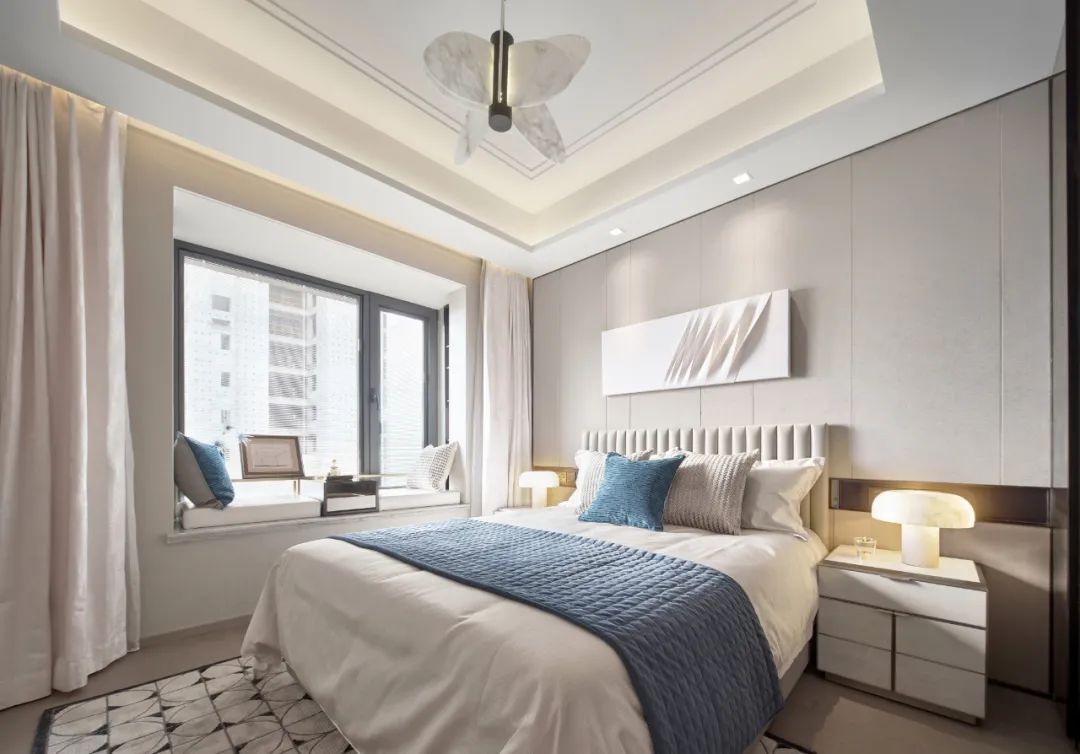 現(xiàn)代簡約風格室內設計家裝案例-臥室