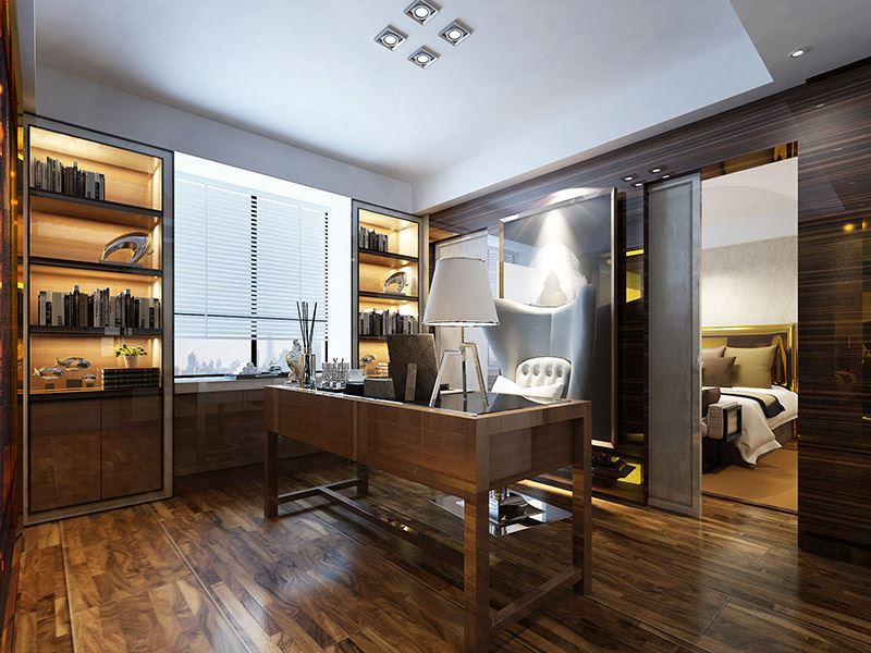 常州市綠地峰云匯&middot;武宜瓏庭輕奢風格三居室裝修案例