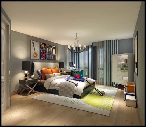 廣州市東方夏灣拿別墅現(xiàn)代風(fēng)格三居室裝修案例