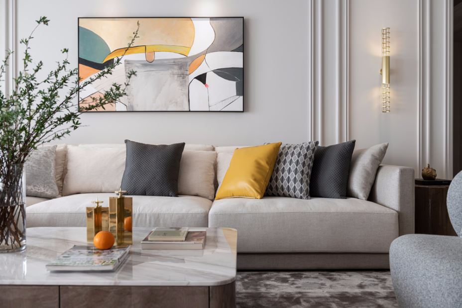 江門市嶺江一品現代簡約風格三居室裝修案例