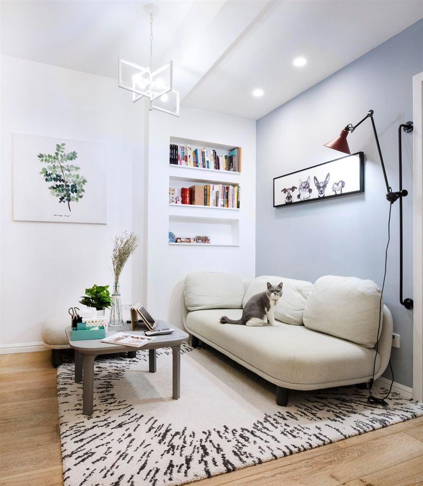 佛山市招商曦岸北歐風格公寓裝修案例