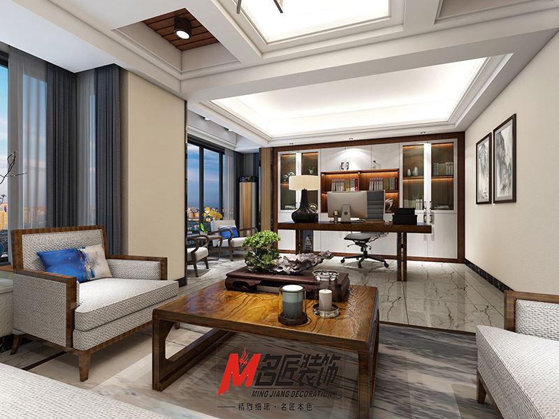 揭陽市佳兆業&middot;城市廣場現代風格辦公空間裝修案例