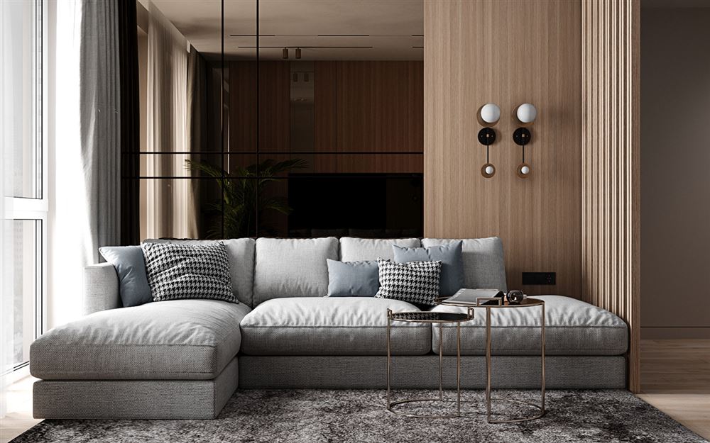 佛山市萬(wàn)科悅都薈現(xiàn)代簡(jiǎn)約風(fēng)格三居室裝修案例