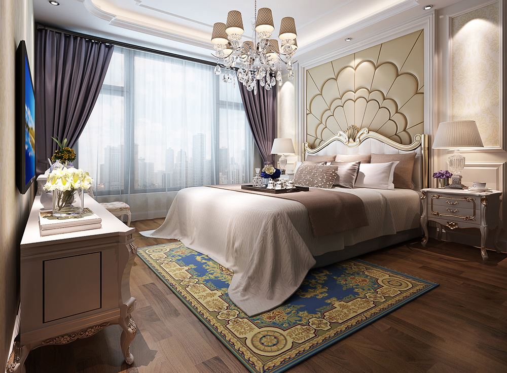 佛山市卓越蔚藍星宸歐式風格別墅裝修案例