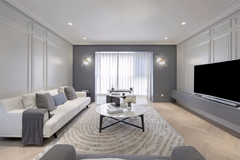 湛江市東方雅居現代簡約風格四居室裝修案例