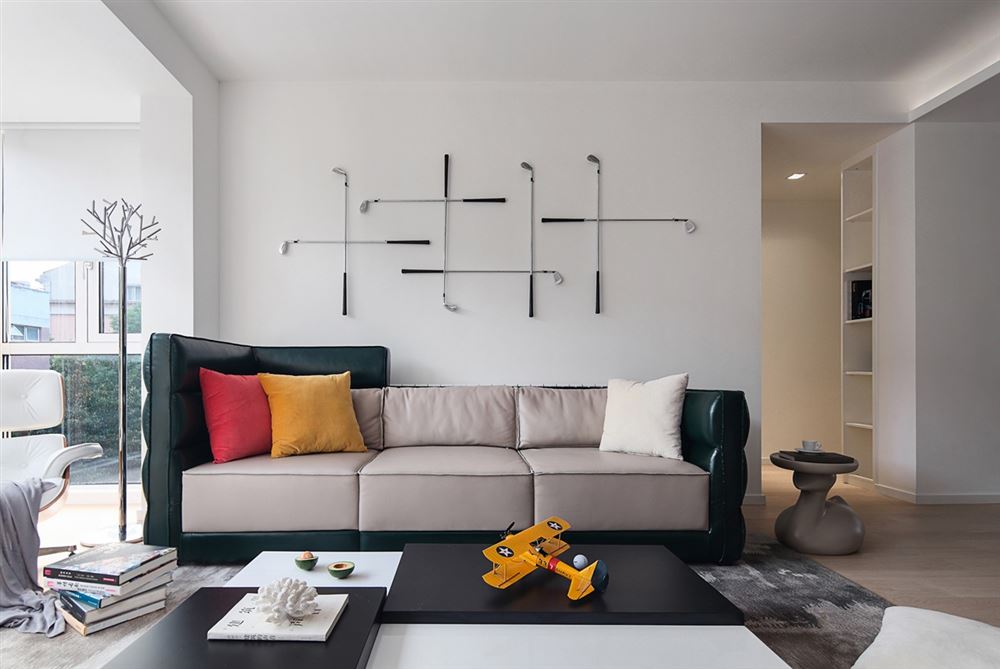 汕頭市金沙灣現代簡約風格三居室裝修案例