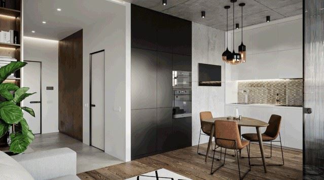 廣州市遠(yuǎn)東&middot;御江豪庭現(xiàn)代簡(jiǎn)約風(fēng)格公寓裝修案例