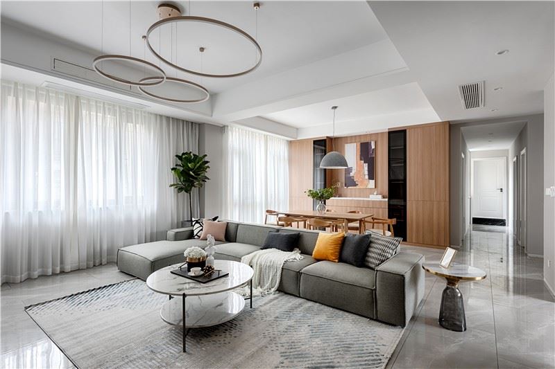 惠州市恩歌源享海1777北歐風(fēng)格三居室裝修案例