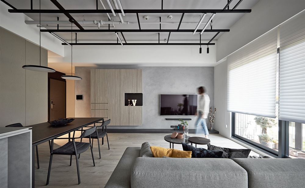 惠州市萬城北歐風格三居室裝修案例