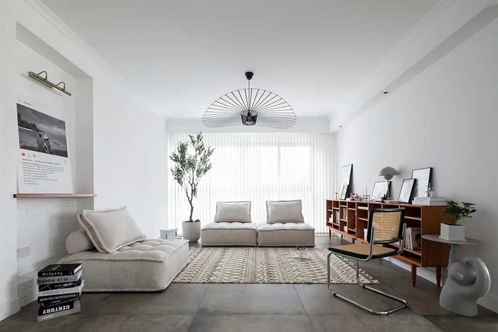 廣州市景新國際北歐風格三居室裝修案例