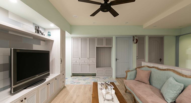 江門市美的公園天下其他三居室裝修案例