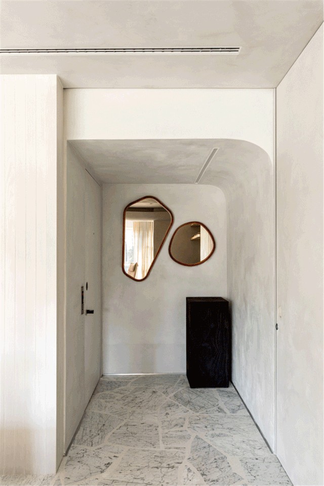 極簡風(fēng)格家裝設(shè)計室內(nèi)裝修效果圖-玄關(guān)