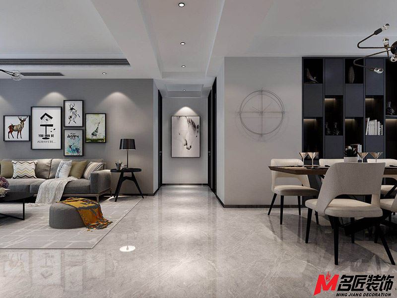 廣州市錦繡御景國(guó)際歐式風(fēng)格二居室裝修案例