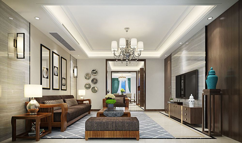 臺州市天嶺&middot;春江花苑現(xiàn)代簡約風(fēng)格三居室裝修案例