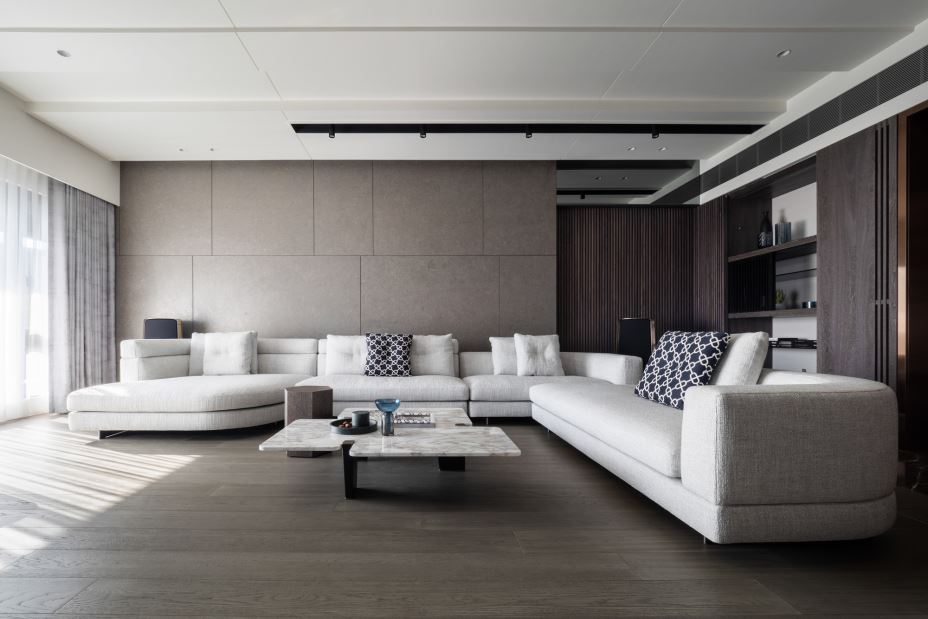 江門市保利大都會現(xiàn)代簡約風(fēng)格三居室裝修案例