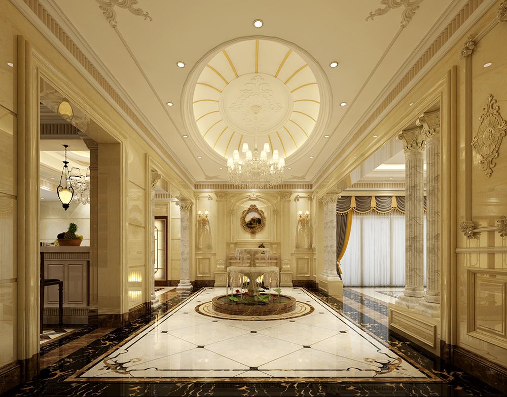 佛山市碧桂園南海悅城歐式風格別墅裝修案例