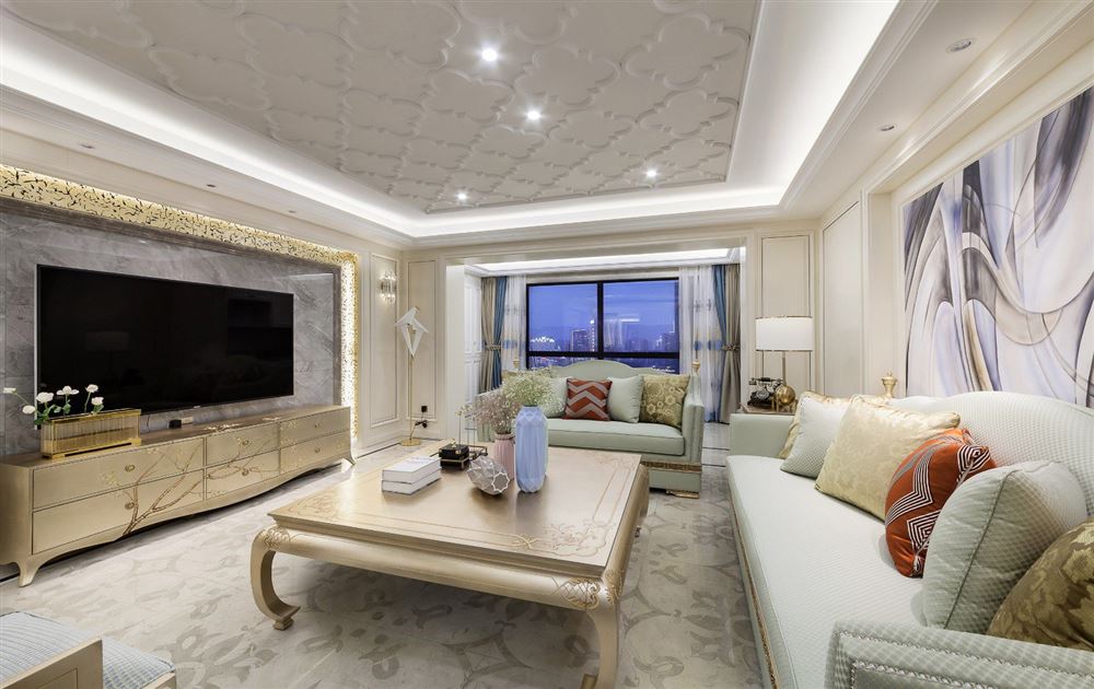 湛江市廣成.中央公館其他四居室裝修案例