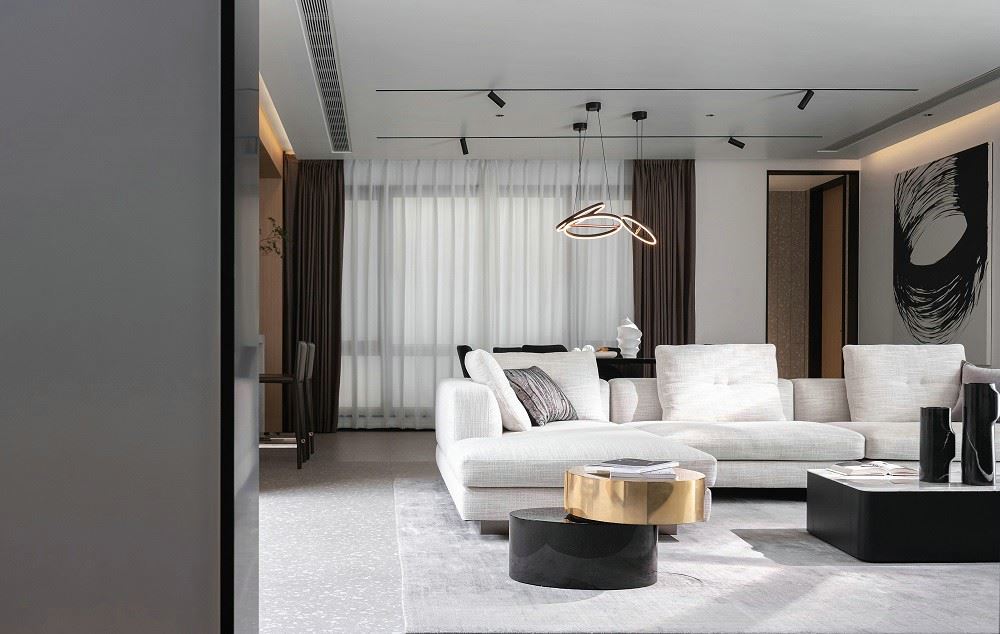 佛山市恒大山湖郡現代簡約風格四居室裝修案例