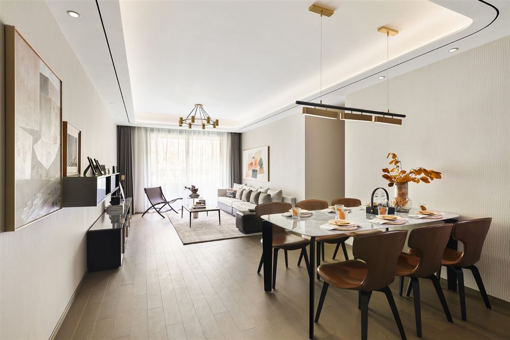 佛山市美的&middot;金地&middot;新明珠&middot;鳳翔灣壹號(hào)北歐風(fēng)格三居室裝修案例