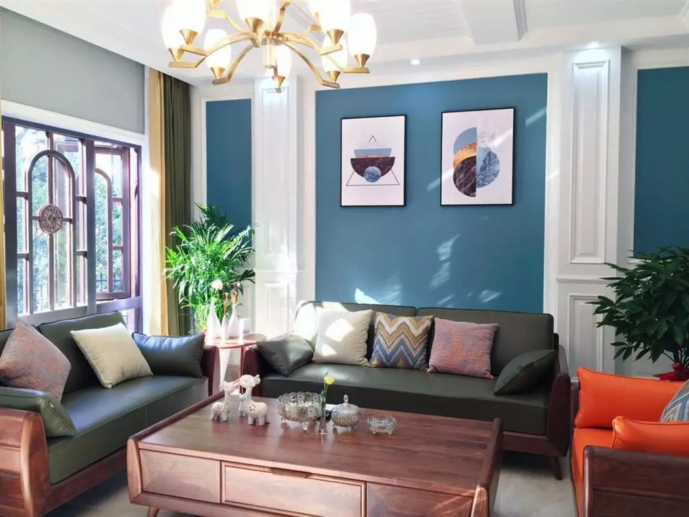 湖州市融創金成&middot;湖山賦美式風格別墅裝修案例