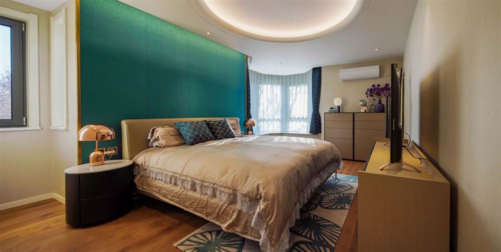 佛山市時代愛車小鎮(佛山)輕奢風格四居室裝修案例