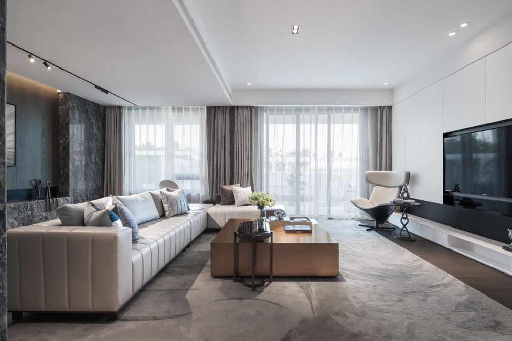 佛山市旭輝雅居樂清樾北歐風(fēng)格別墅裝修案例