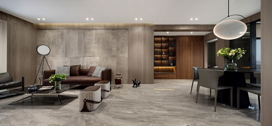 江門市翠湖灣現代簡約風格三居室裝修案例