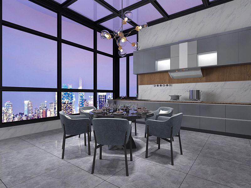 臺州市天嶺&middot;春江花苑輕奢風(fēng)格平層裝修案例