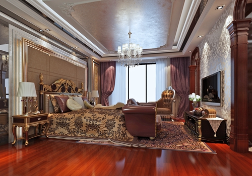 嘉興市龍湖&middot;天宸原著歐式風格復式裝修案例