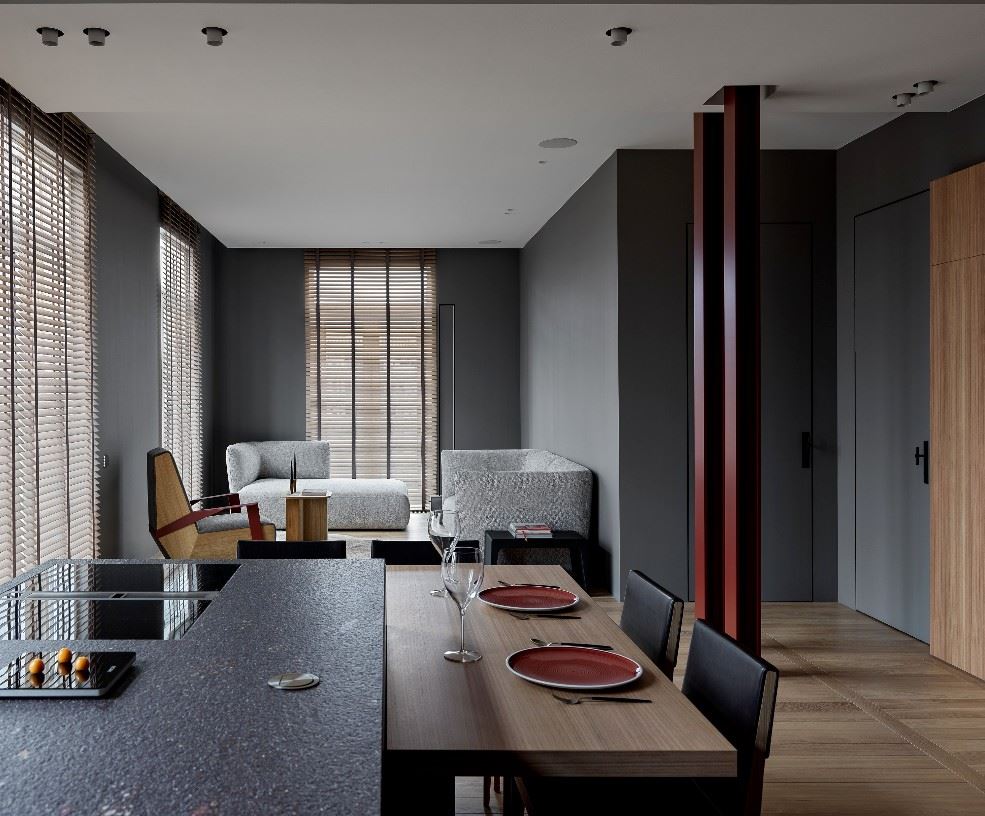 廣州市中航城花園北歐風格三居室裝修案例