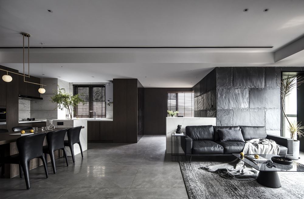 佛山市中交&middot;瀧灣云城現代簡約風格四居室裝修案例