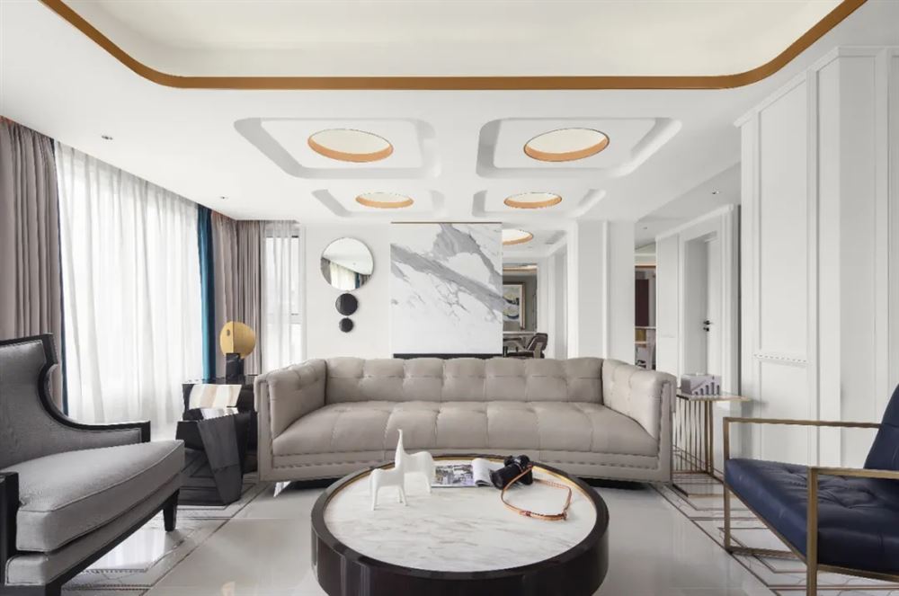 湛江市金地華庭輕奢風(fēng)格復(fù)式裝修案例