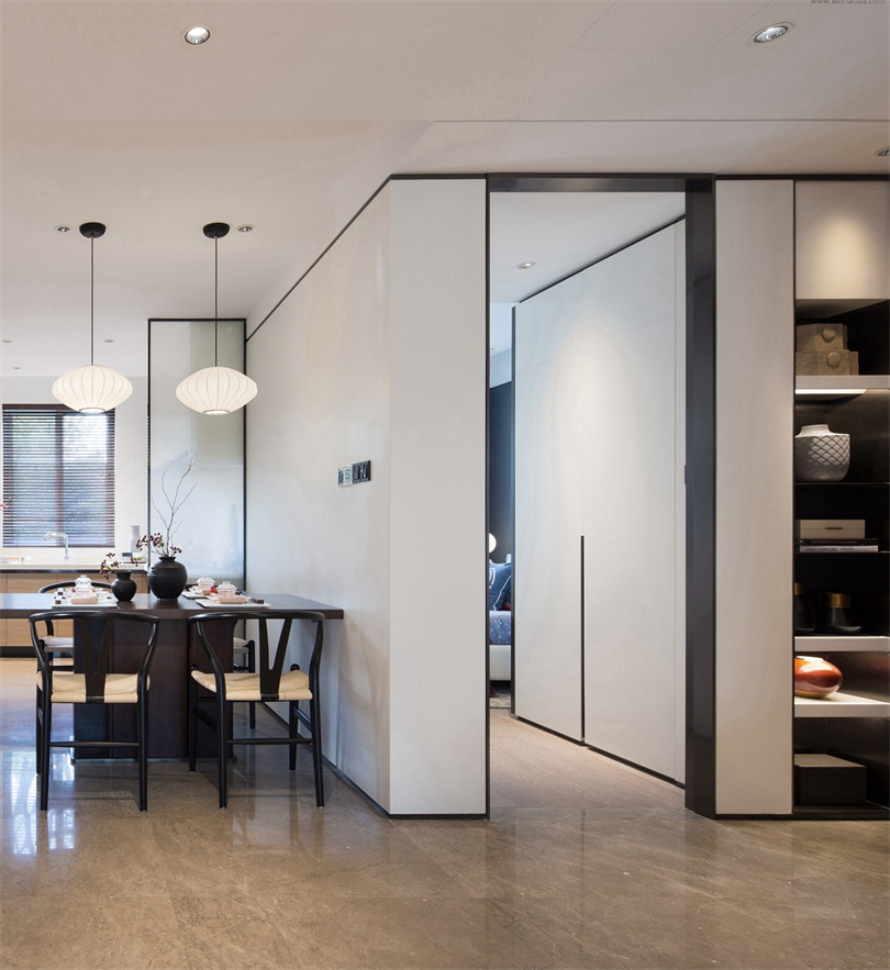 廣州市大城云山新中式風(fēng)格四居室裝修案例