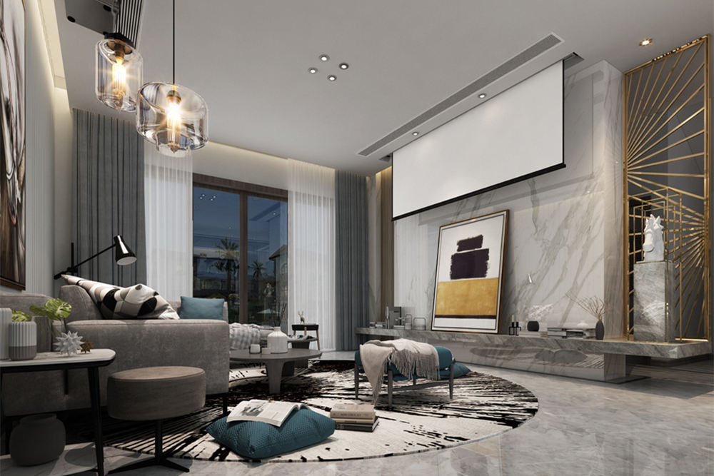 韶關201-300平米現(xiàn)代簡約風格碧桂園裝修設計案例