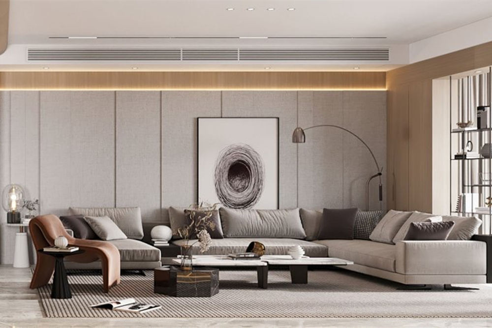 云浮市百合花城二區現代簡約風格別墅裝修案例