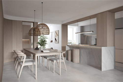 德陽市力創(chuàng)巴黎之春現代簡約風格三居室裝修案例