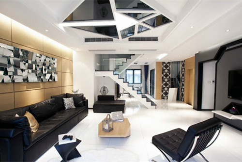 陽江市嘉華尚城現(xiàn)代簡約風(fēng)格三居室裝修案例