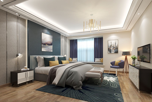 佛山市保利中央公園現代簡約風格三居室裝修案例