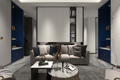 廣州市錦繡銀灣現(xiàn)代風(fēng)格辦公空間裝修案例