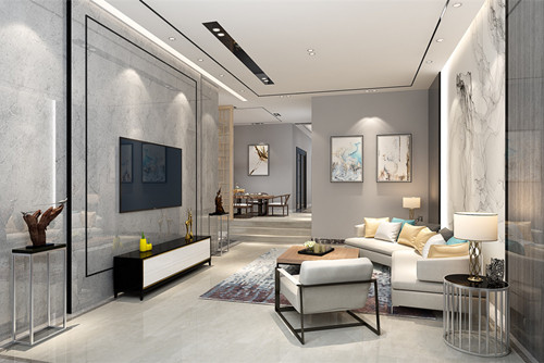 中山市雅居樂民森迪茵湖小鎮新中式風格別墅裝修案例