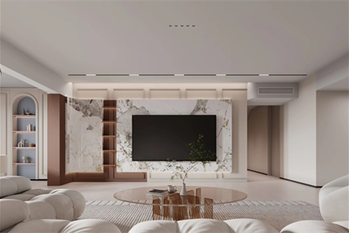 潮州市庵埠冠園現(xiàn)代簡約風(fēng)格四居室裝修案例