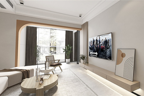 莆田市莆陽西路小區現代簡約風格三居室裝修案例