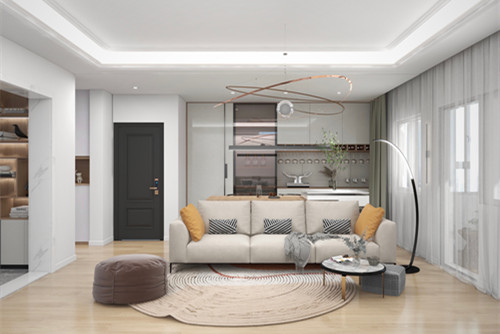 廣州市芳村花園北歐風(fēng)格二居室裝修案例