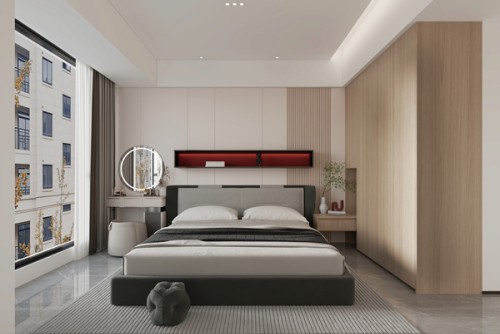 汕頭市天合名門豪庭現代簡約風格三居室裝修案例