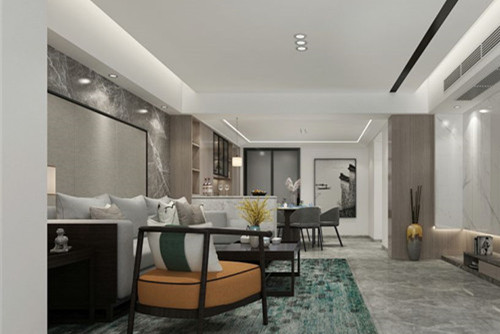 潮州市庵埠亨利路建行宿舍現代簡約風格四居室裝修案例