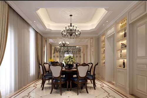 合肥市徽創(chuàng)金悅&middot;江南郡歐式風格別墅裝修案例